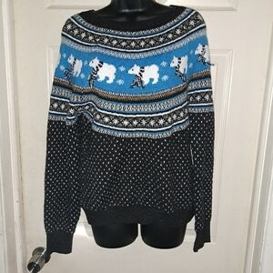 Holiday time Girls medium sweater (8-10)